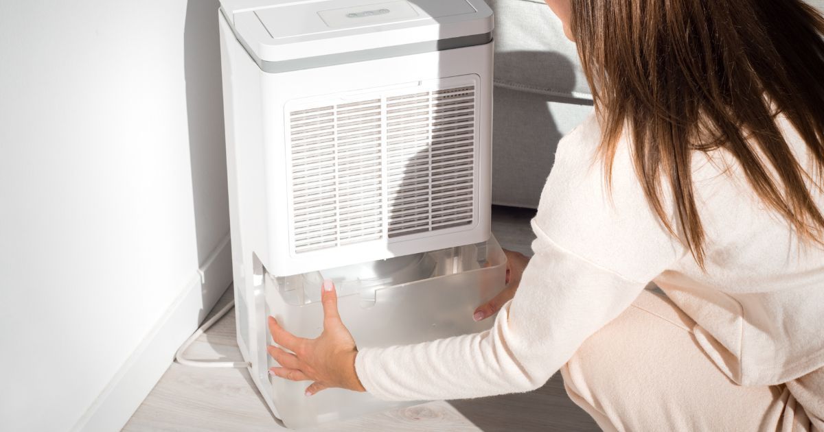 Controlling humidity with dehumidifier